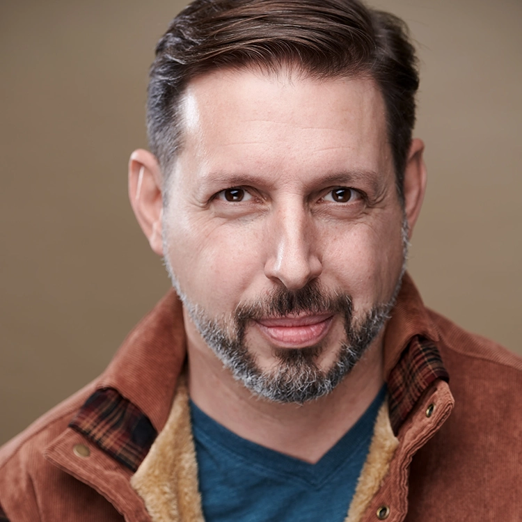 Nick Mitchell, Director, appearing as Knowby