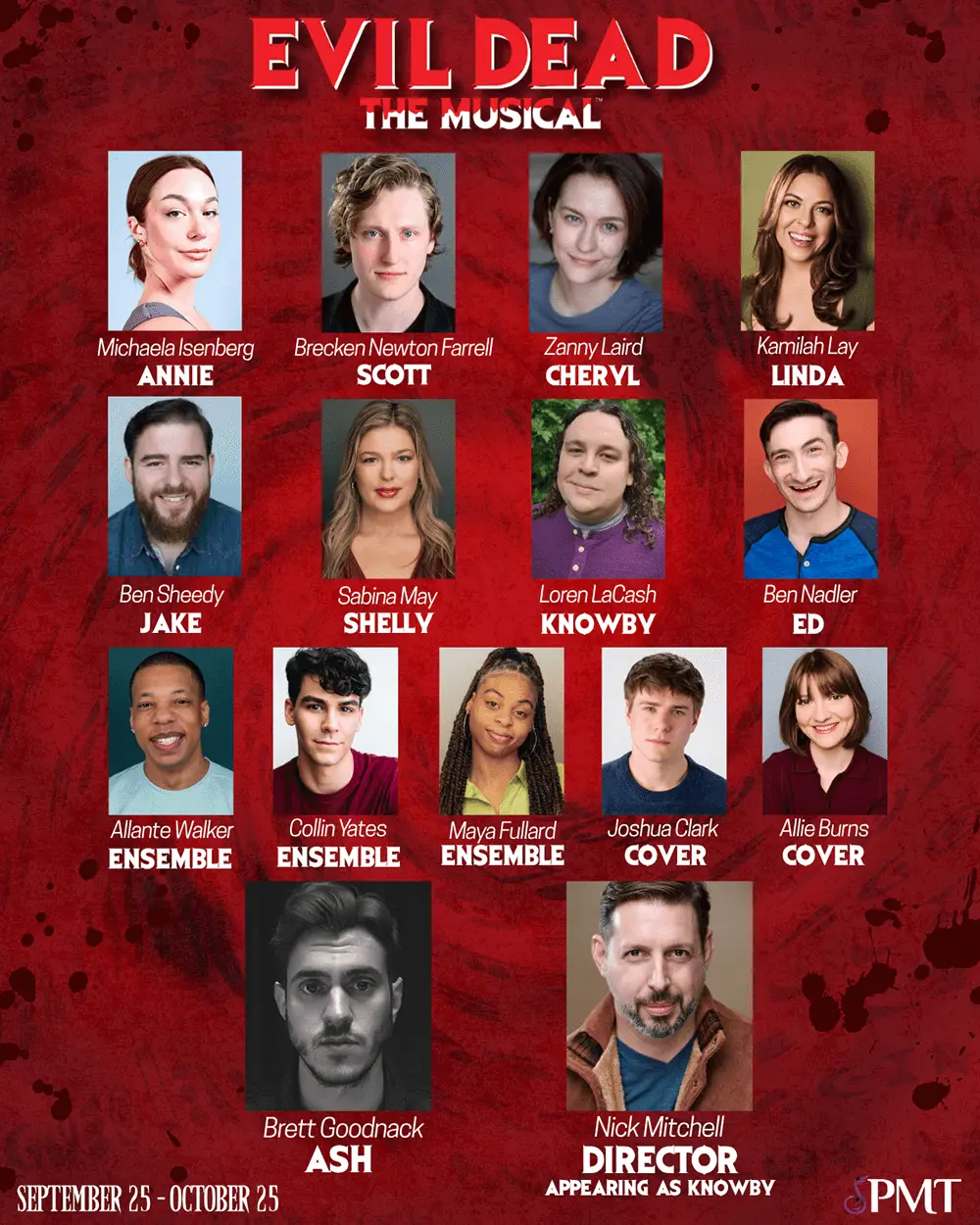 PMT brings Evil Dead The Musical back for its seventh year in the West End - cast announcement 2026
