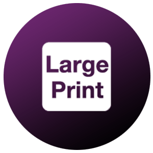 Large Print Icon