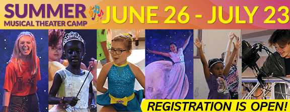 Summer Musical Theater Camp 2023 - PMT Conservatory Summer Musical Theater Camp is a positive and energizing learning environment where everyone is rooting for you.