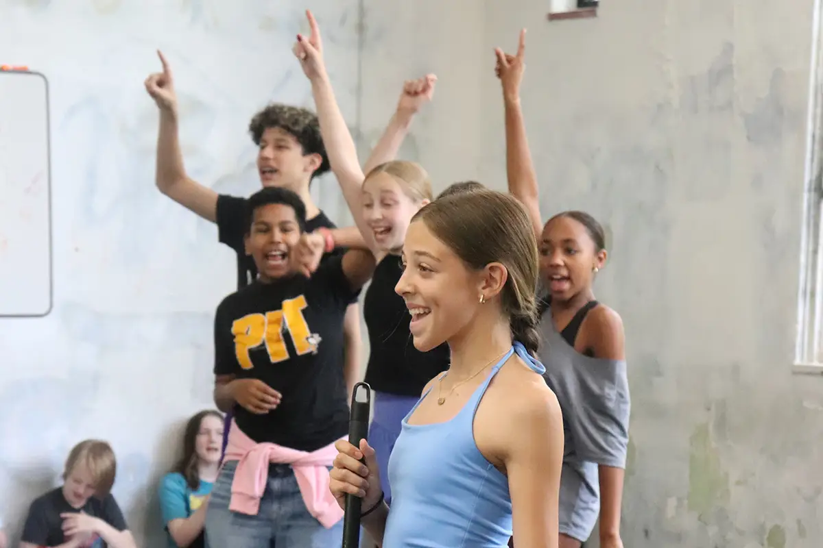 Conservatory students enjoying time away from screens